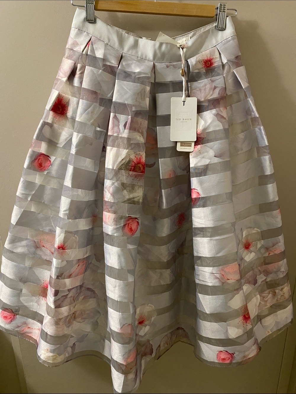 Ted Baker Rosaley Chelsea Floral Midi Skirt
